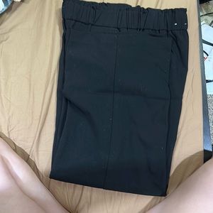 Cropped wide leg pants